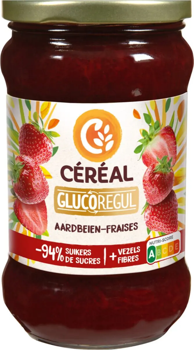 Cereal Jam Aardbeien 320ml - afbeelding 2 van 6