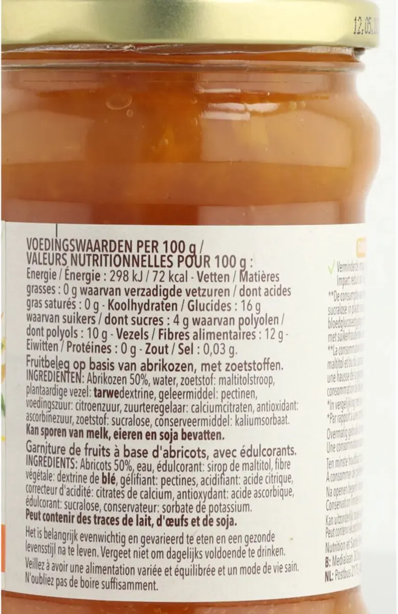 Cereal Jam Abrikozen 320g - afbeelding 5 van 6