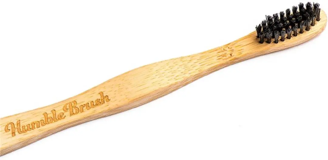 Bamboe Tandenborstel Zwart