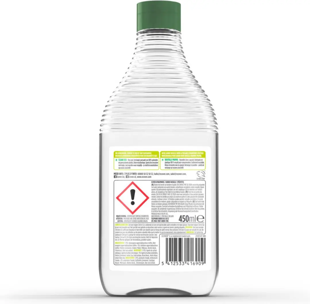 Ecover Afwasmiddel Citroen & Aloe Vera 450ml
