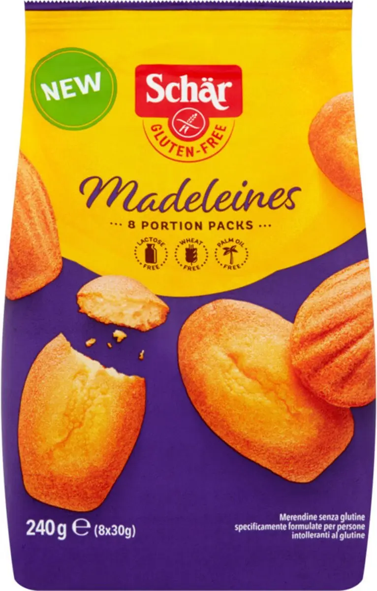 Schar Madeleines Classic Glutenvrij 240g