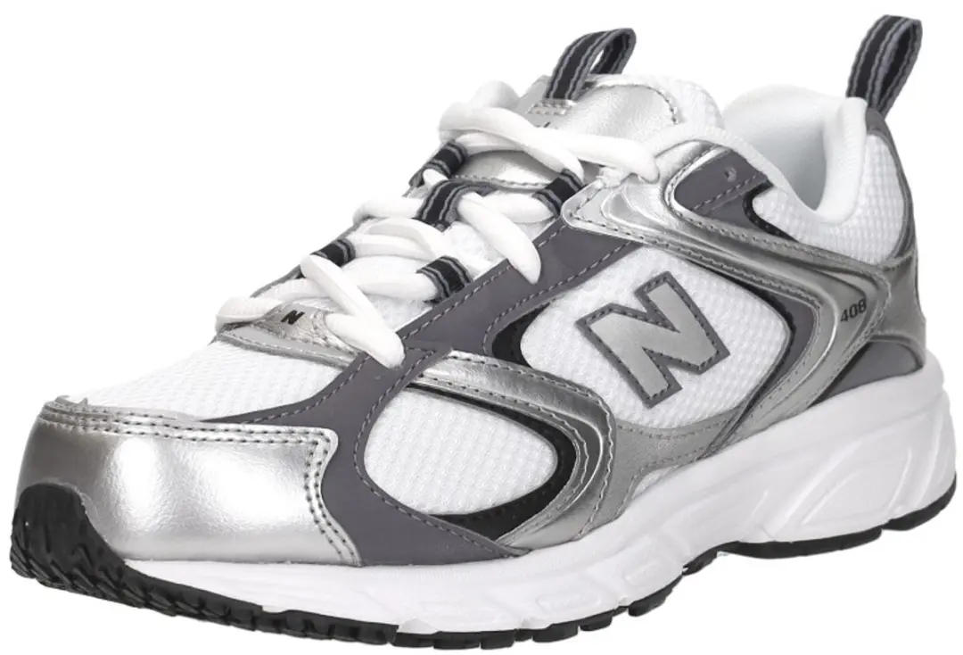 New Balance ML408A Unisex Sneakers - Wit/Zilver - afbeelding 4 van 6