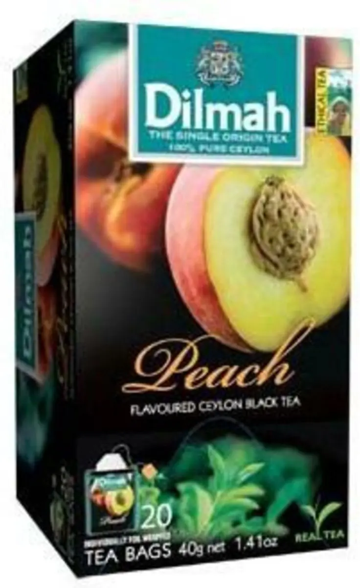 Dilmah Perzik Thee 20 Zakjes - afbeelding 3 van 5