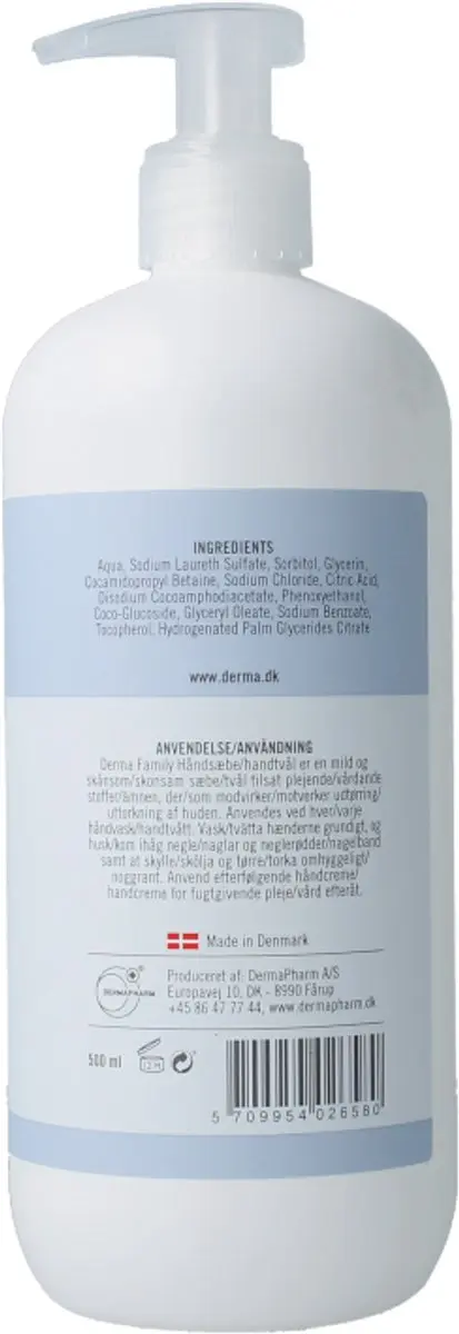 Derma Family Handzeep 500ml