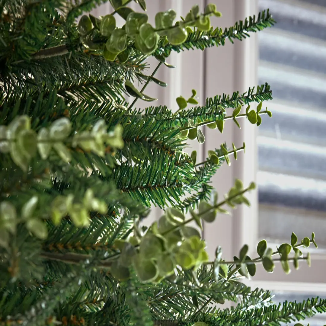Loberon Decoratieve Boom Talvora - 80cm - 1 Tak - Groen - afbeelding 4 van 4