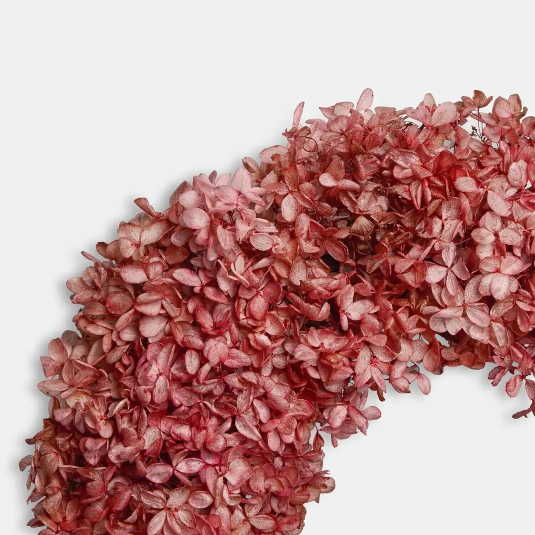 Loberon Droogbloemenkrans Amélorie - 40cm - Paars/Bruin - afbeelding 2 van 3