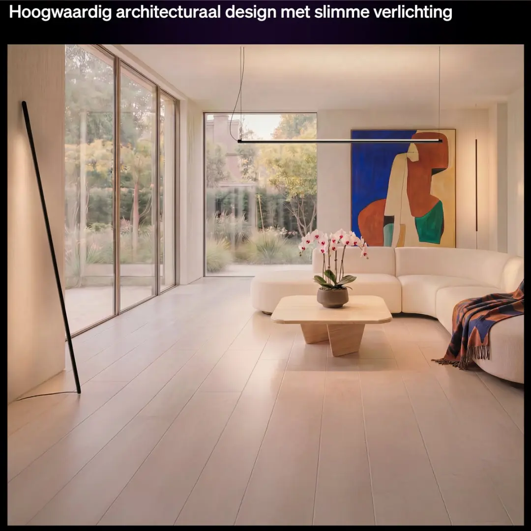 Philips Hue Signe Tube Vloerlamp - RGBW - Zwart - afbeelding 3 van 6