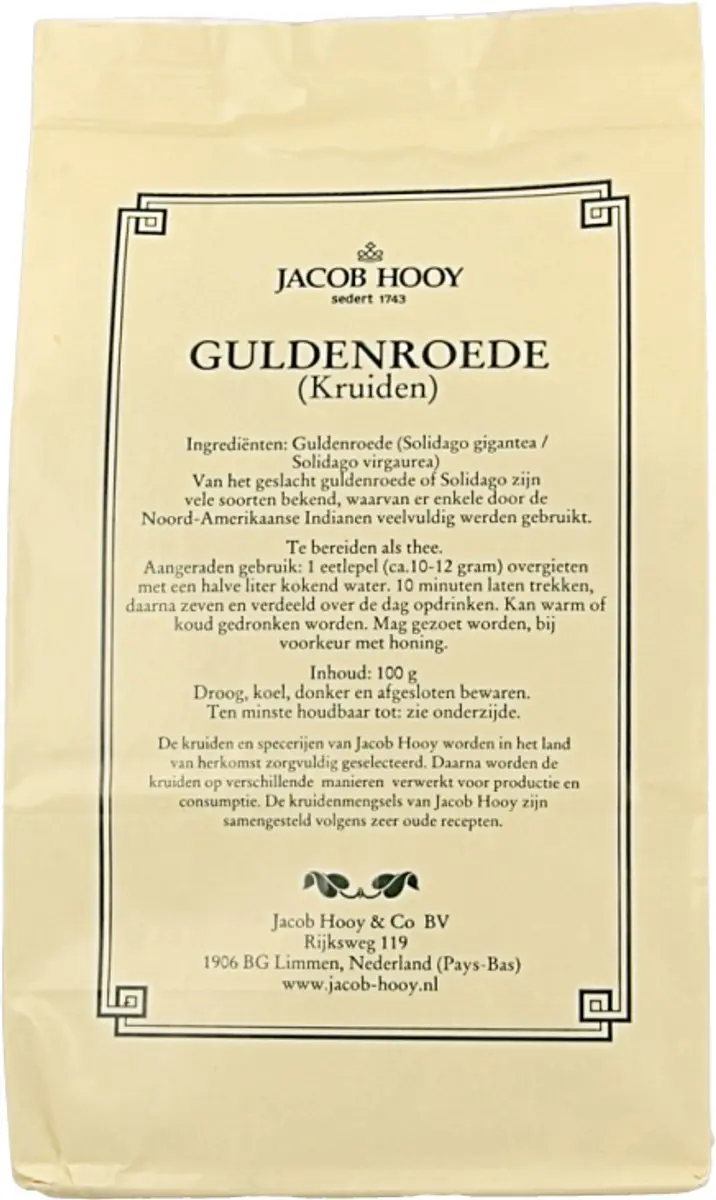 Jacob Hooy Guldenroede 100g