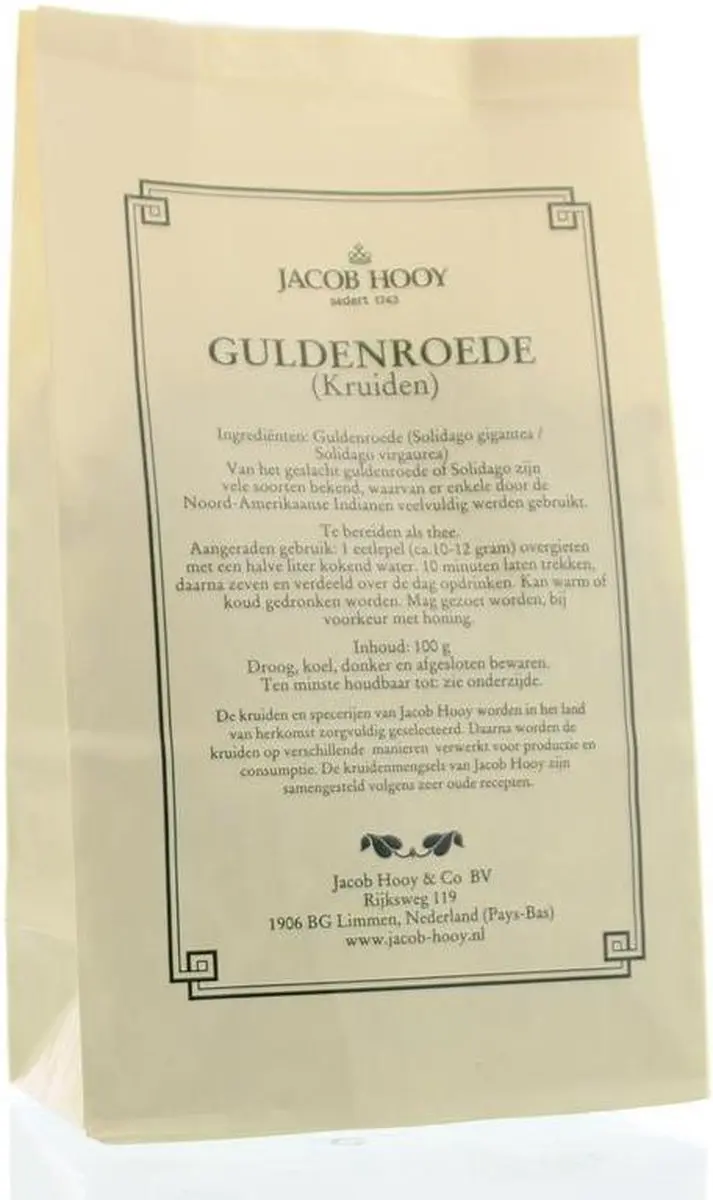 Jacob Hooy Guldenroede 100g