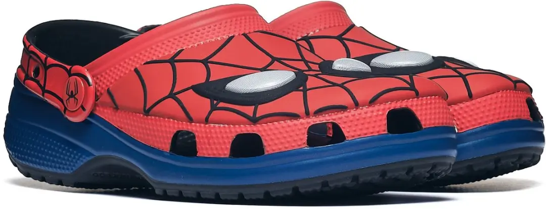 Crocs Spiderman Classic Klompen Rood EU 45-46