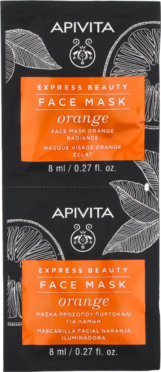 Apivita Face Mask Orange 16ml