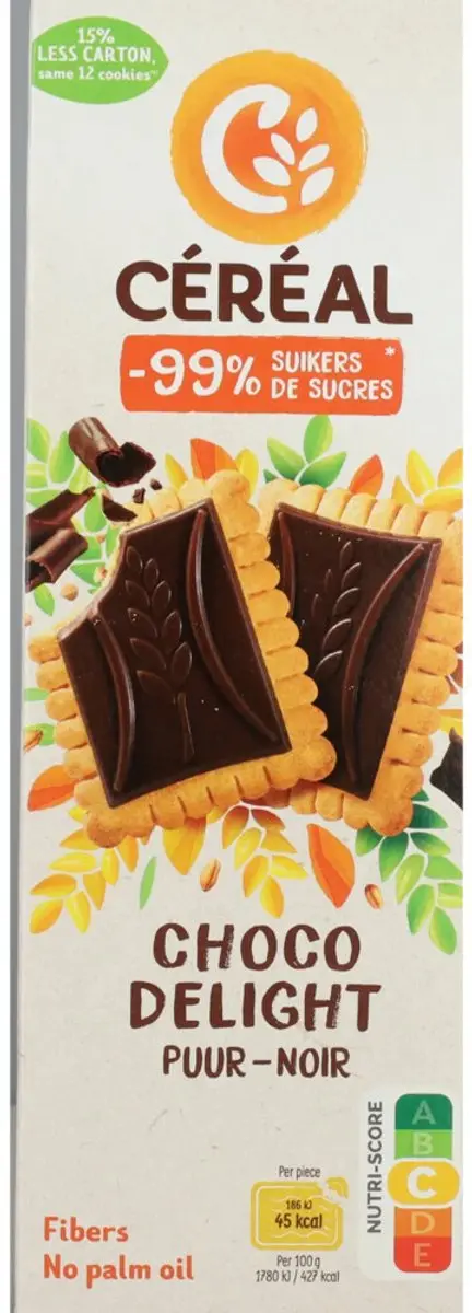 Cereal Koekjes Choco Delight 126g - afbeelding 3 van 6