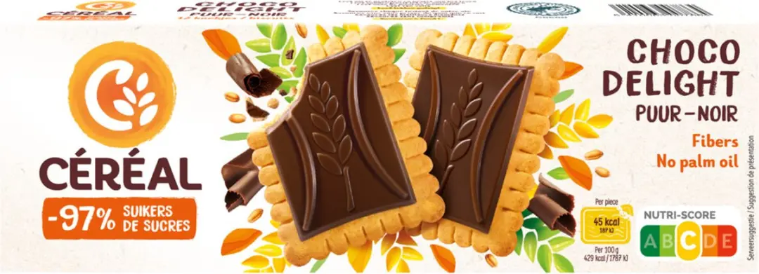 Cereal Koekjes Choco Delight 126g - afbeelding 2 van 6