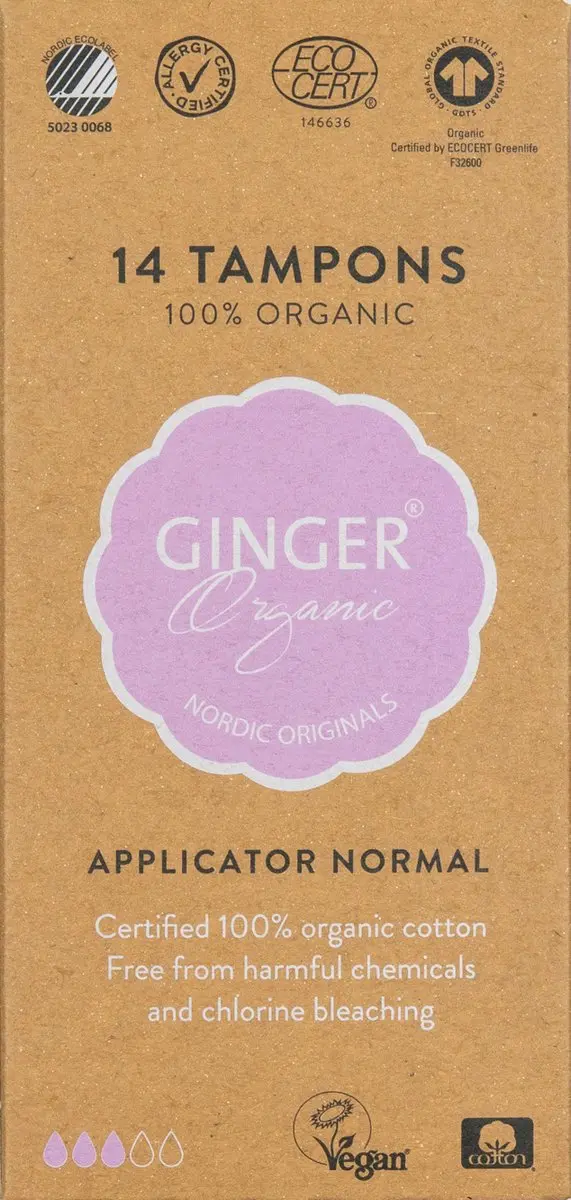 Ginger Organic Tampons Normaal