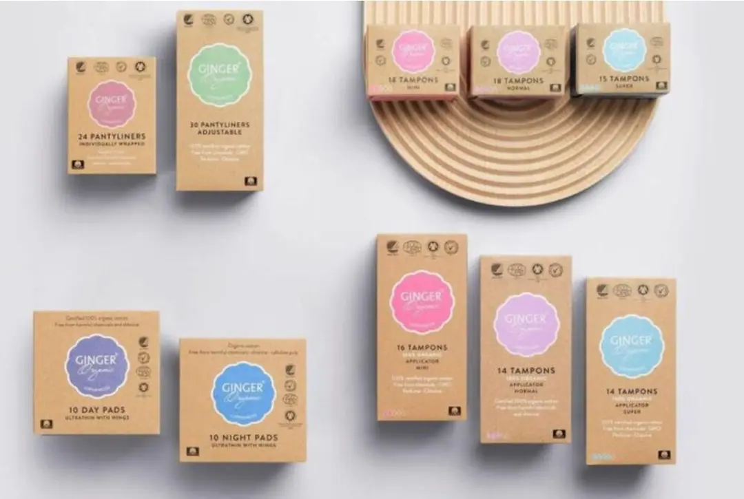 Ginger Organic Tampons Mini - 16 Stuks
