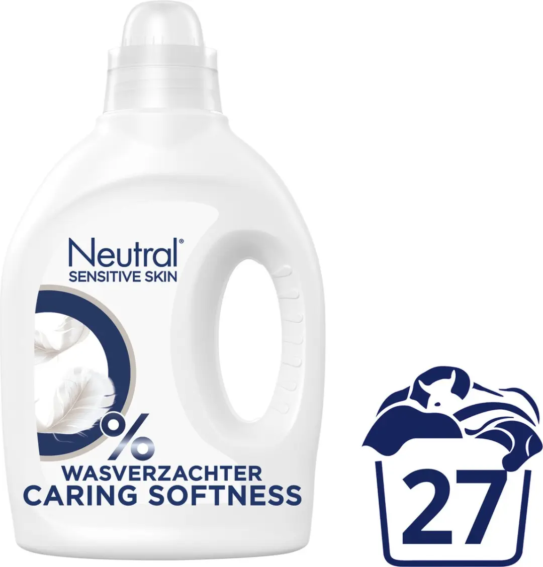 Neutral Parfumvrij Wasverzachter 0.75L - 27 Wasbeurten - afbeelding 4 van 6
