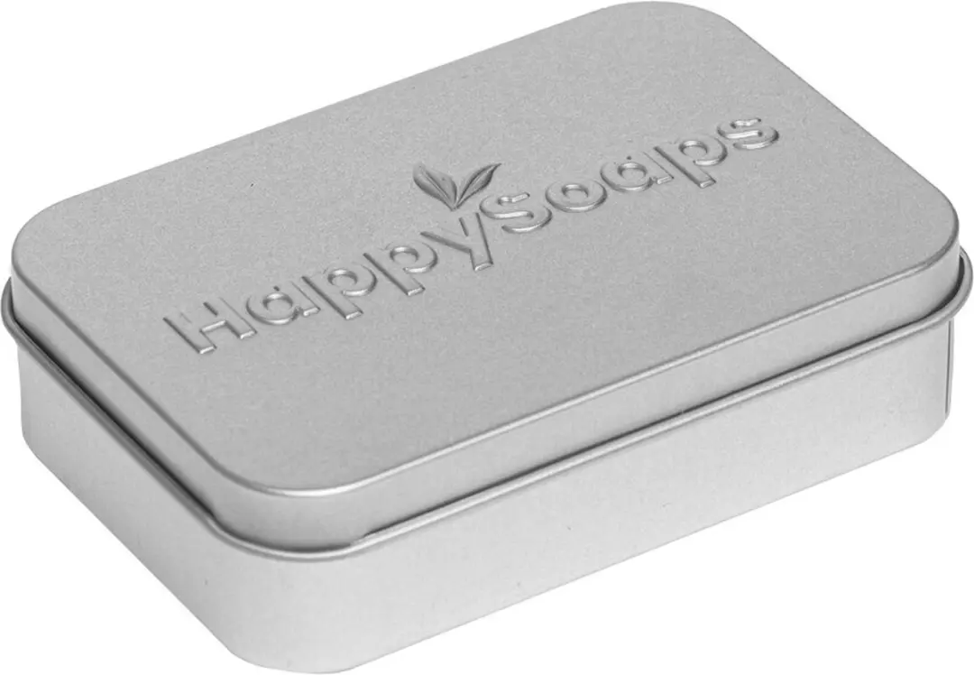 HappySoaps Bewaar- en Reisblik voor Body Bar - Zilverkleurig - afbeelding 6 van 6