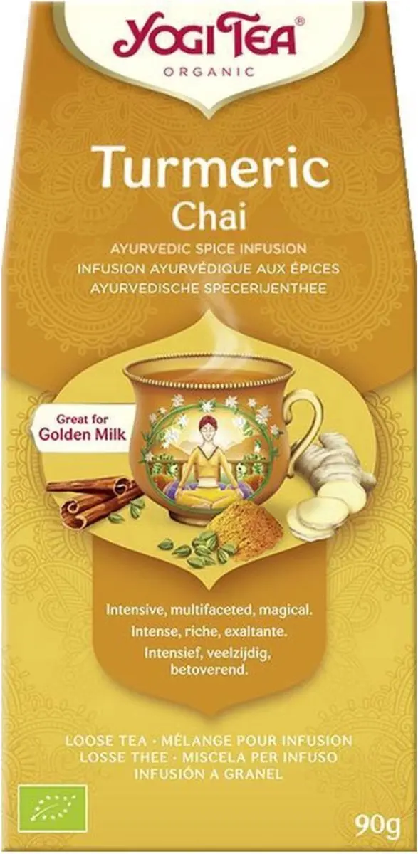Yogi Tea Turmeric Chai Losse Thee 90g