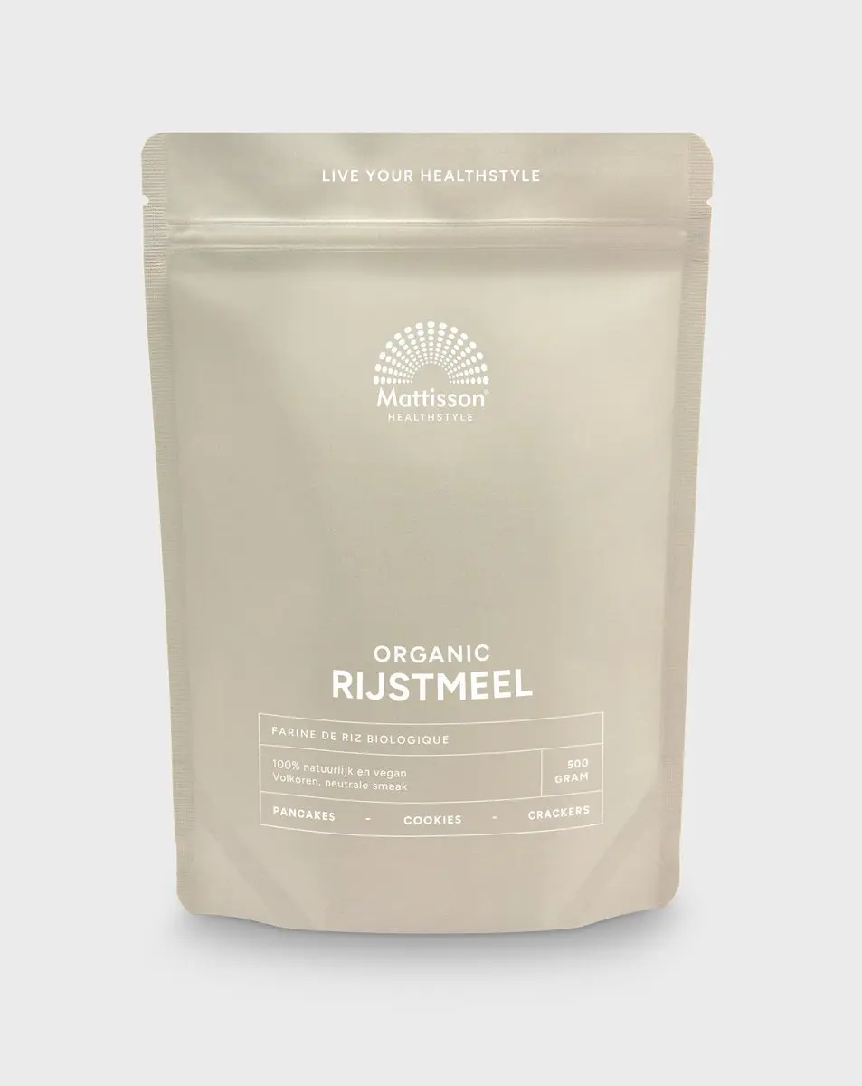 Mattisson Biologisch Rijstmeel 500g