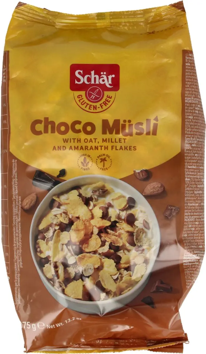 Schar Muesli Choco 375g - afbeelding 4 van 4