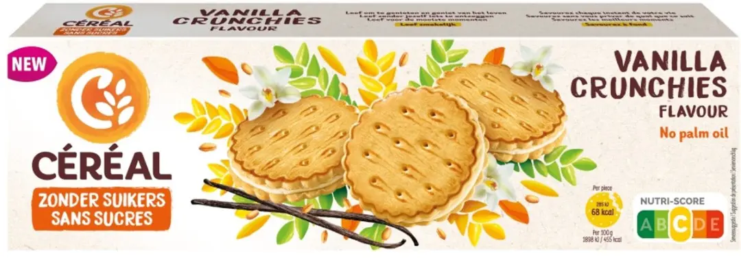 Cereal Vanilla Crunchies 200g