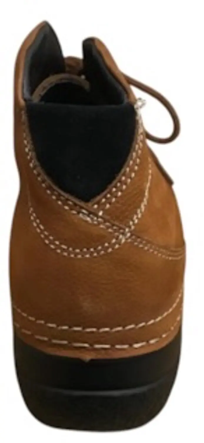 Wolky Roll Shoot Hoge Veterschoenen - Cognac Nubuck