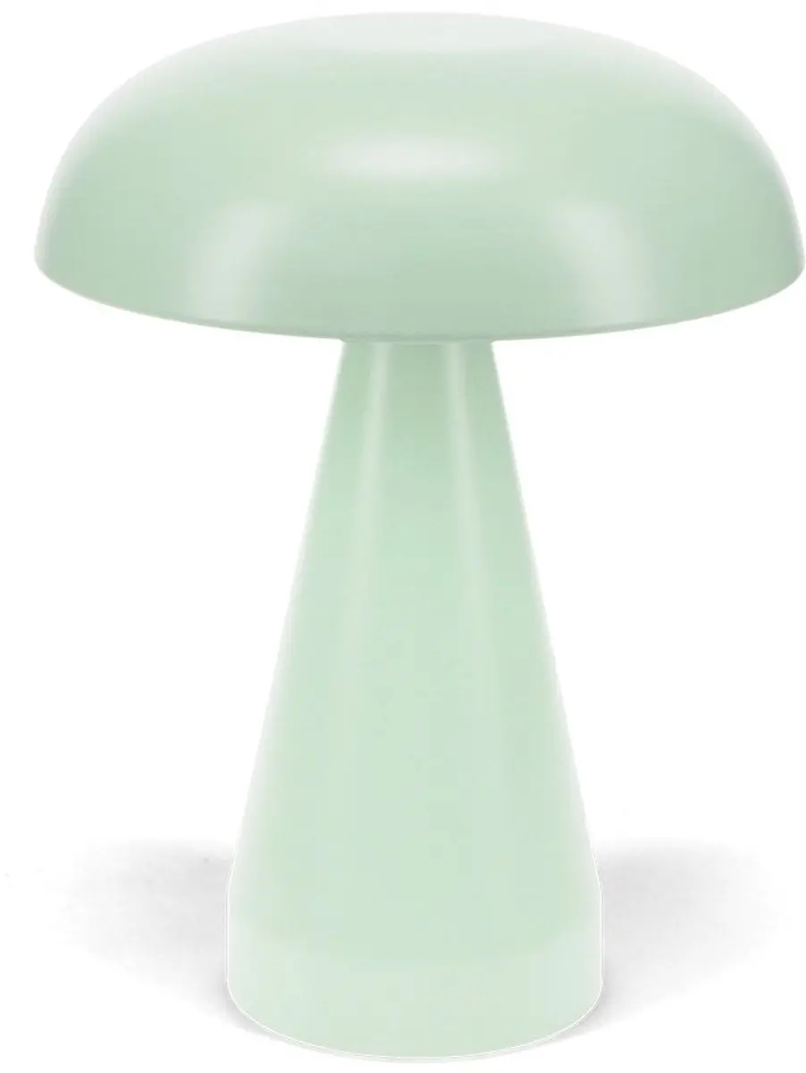 Rex London Tafellamp Touch Dimbare Paddenstoel Munt Groen LED