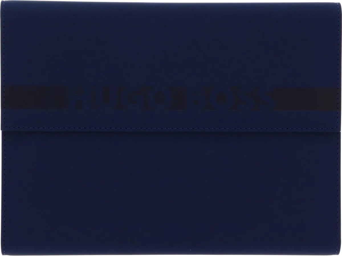 Hugo Boss A5 Schrijfmap Cloud Matte - Zwart