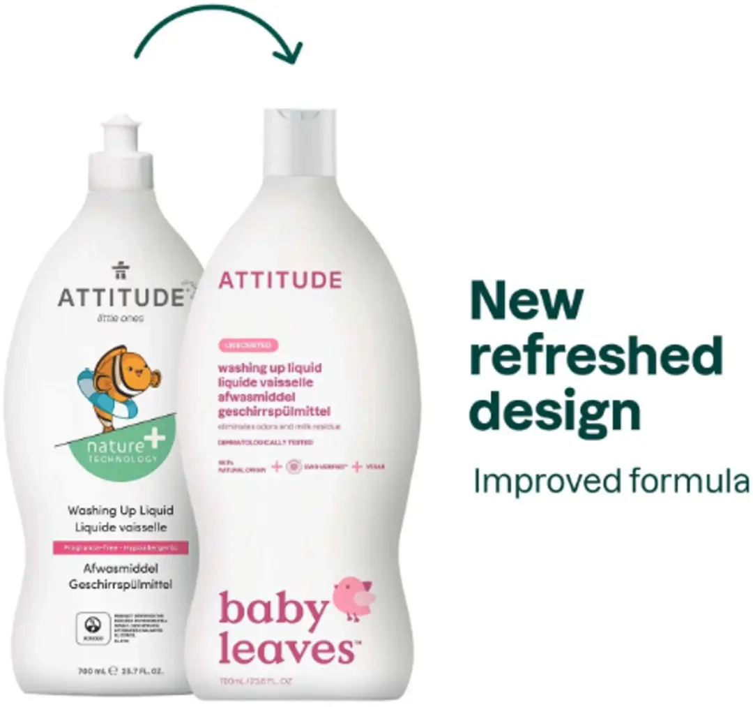 Attitude Little Ones Afwasmiddel Parfumvrij 0,7L