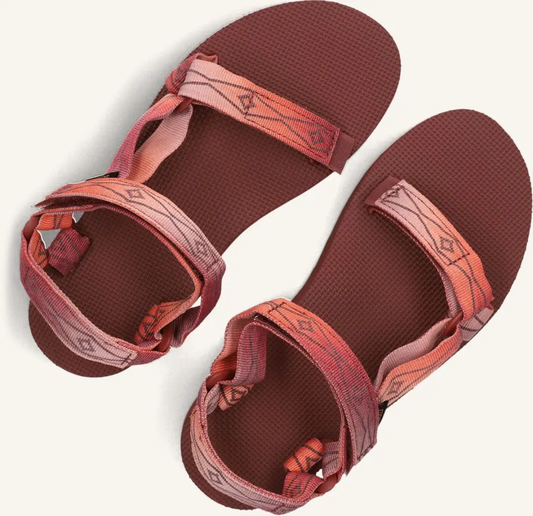 Teva Flatform Univeral Sunscape Sandalen - Rood - Maat 42 - afbeelding 2 van 6