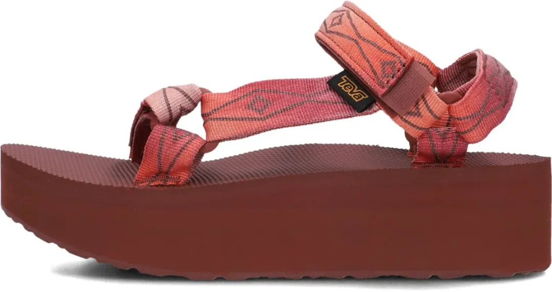 Teva Flatform Univeral Sunscape Sandalen - Rood - Maat 42 - afbeelding 6 van 6