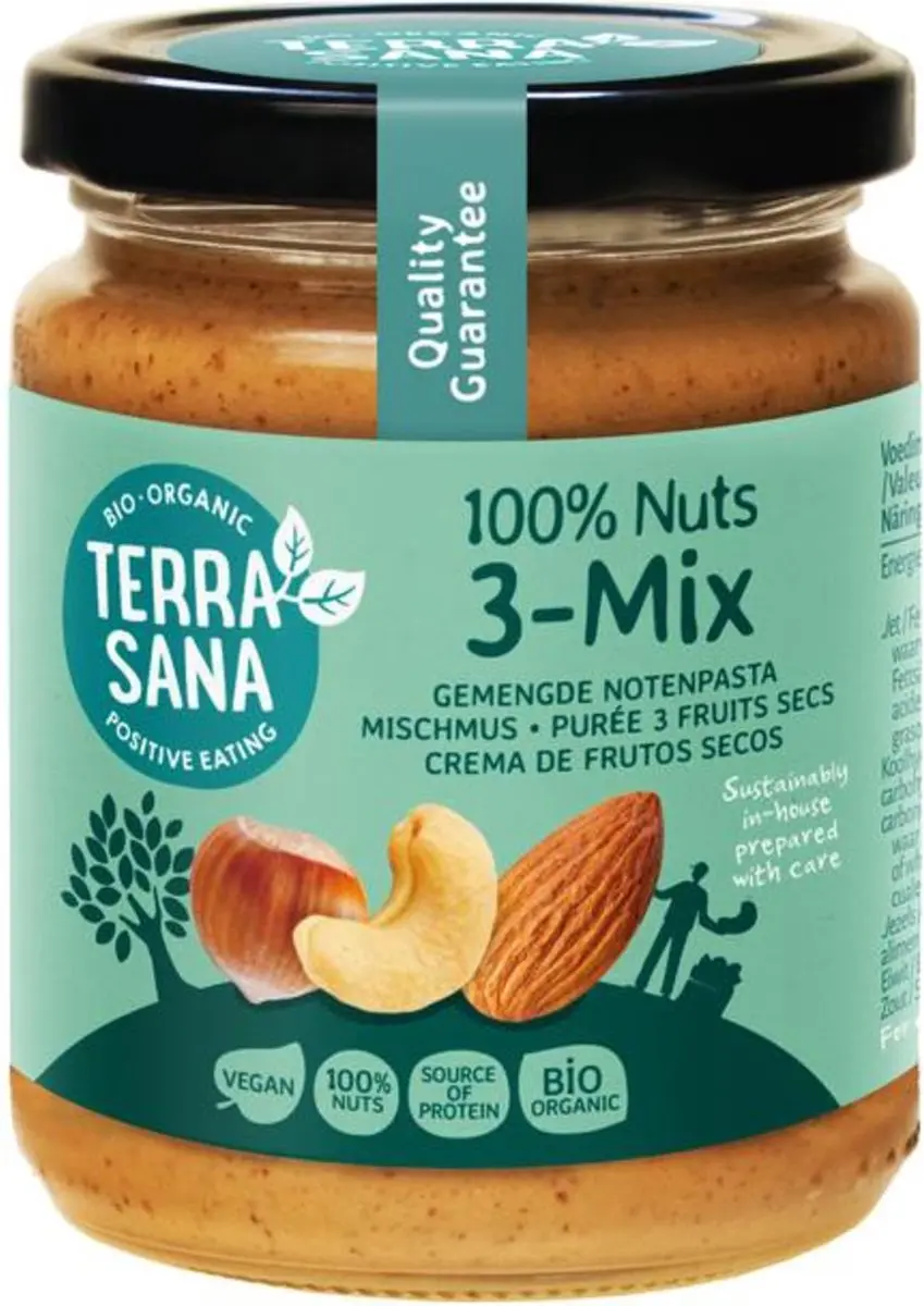 Terrasana Bio 3-Mix Notenpasta 250g