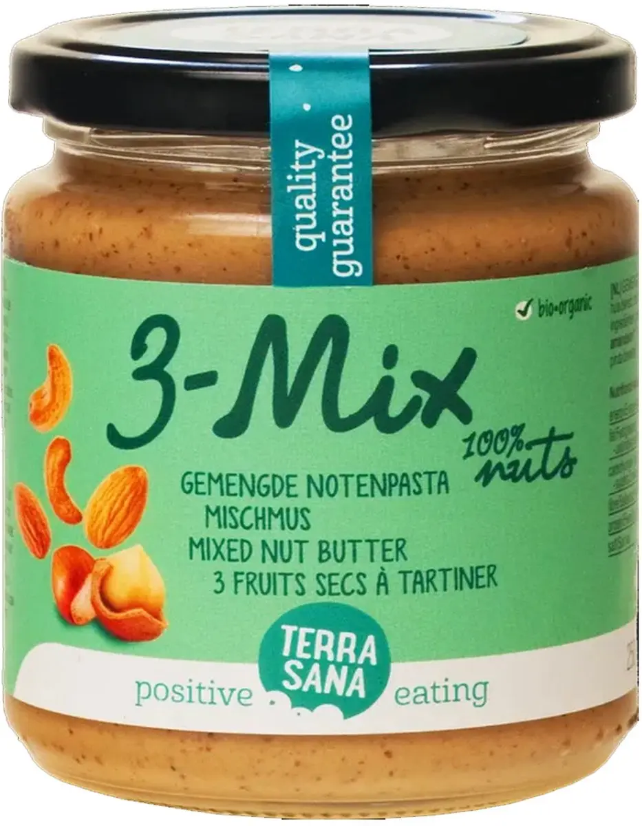 Terrasana Bio 3-Mix Notenpasta 250g