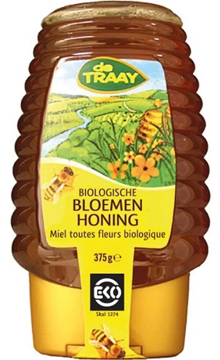 De Traay Bloemenhoning Knijpfles 365g - afbeelding 6 van 6