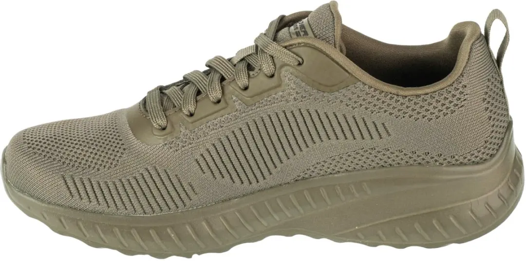 Skechers Bobs Squad Chaos Face Off Vrouwen Sneakers 117209-OLV - Groen - afbeelding 2 van 5