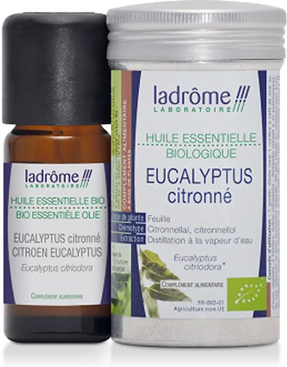 Ladrôme Eucalyptus Citroen Etherische Olie 10ml