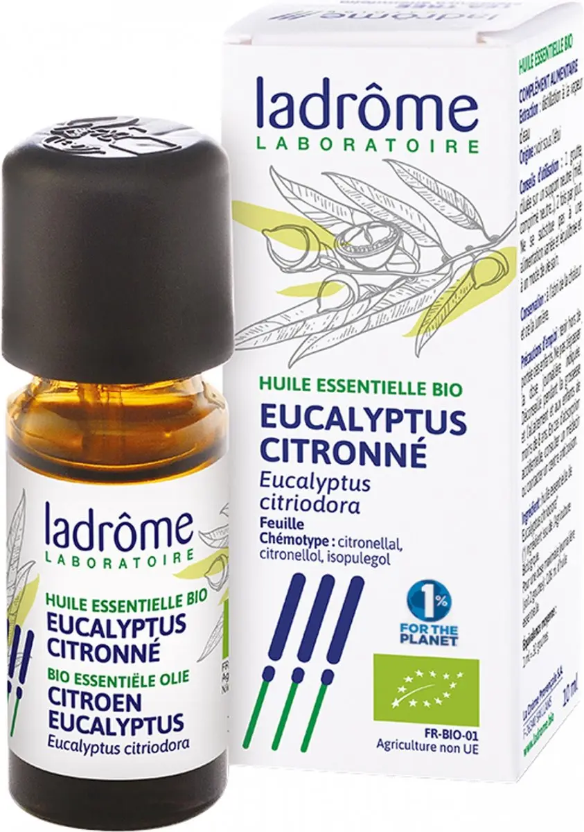 Ladrôme Eucalyptus Citroen Etherische Olie 10ml