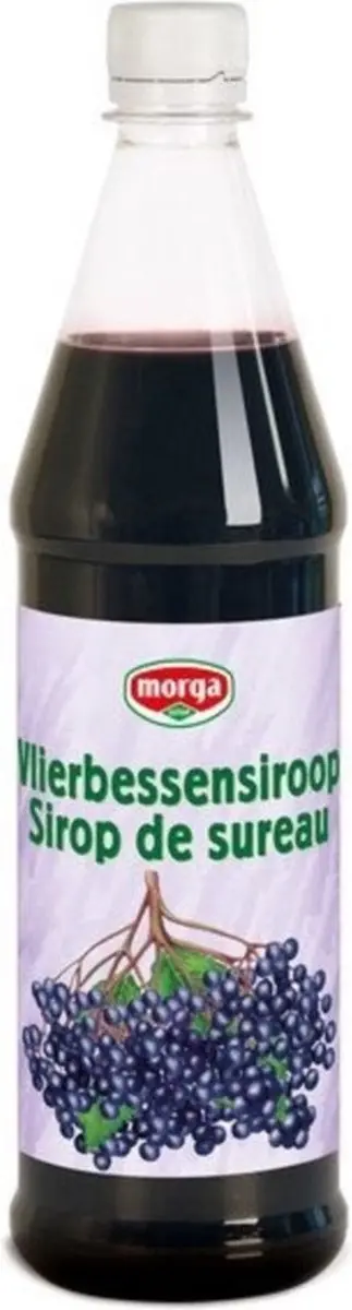 Morga Vlierbessensiroop 750ml