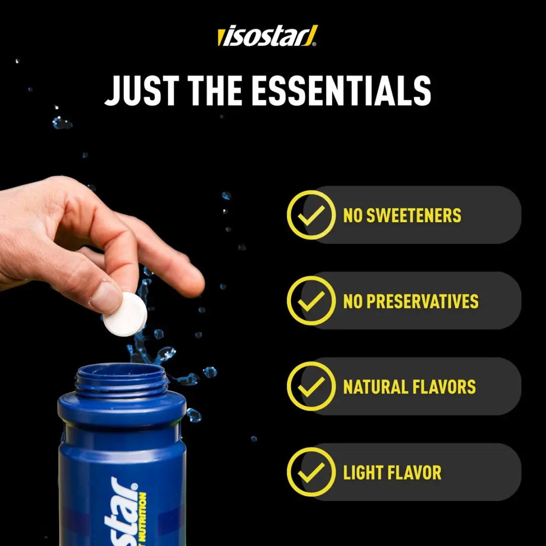 Isostar Electrolytes Hydro Tabs Lemon - 18 Stuks