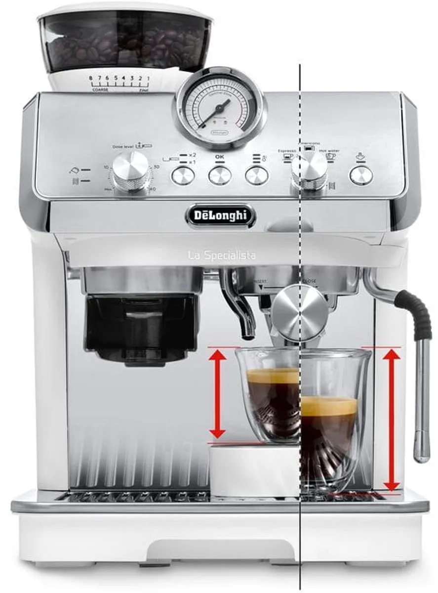 De'Longhi Dedica Arte EC9155.W Espressomachine - 1,7L - Wit