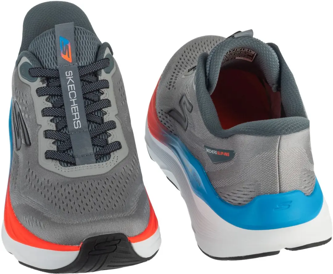 Skechers Slip-Ins Max Run Hardloopschoenen 42.5 - Grijs - afbeelding 5 van 5