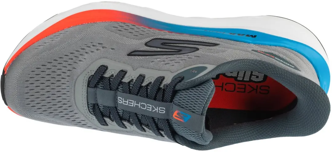 Skechers Slip-Ins Max Run Hardloopschoenen 42.5 - Grijs - afbeelding 3 van 5