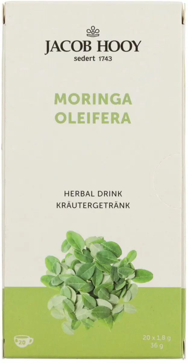 Jacob Hooy Moringa Thee 36g - 20 Zakjes
