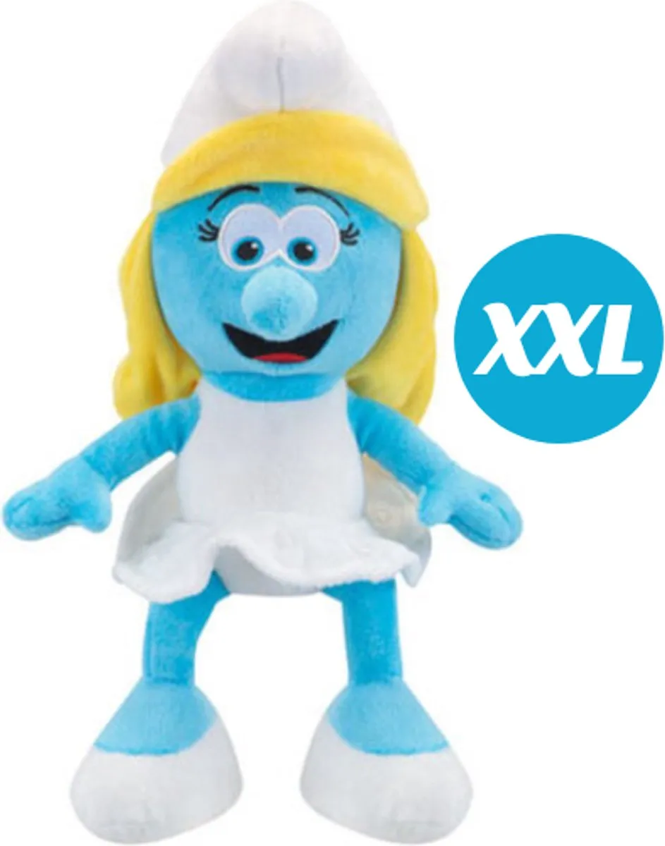 De Smurfen Smurfin Pluche Knuffel XXL 80cm