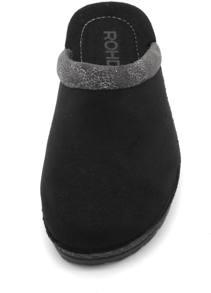 Rohde Dames Pantoffel 2459-90 - Zwart