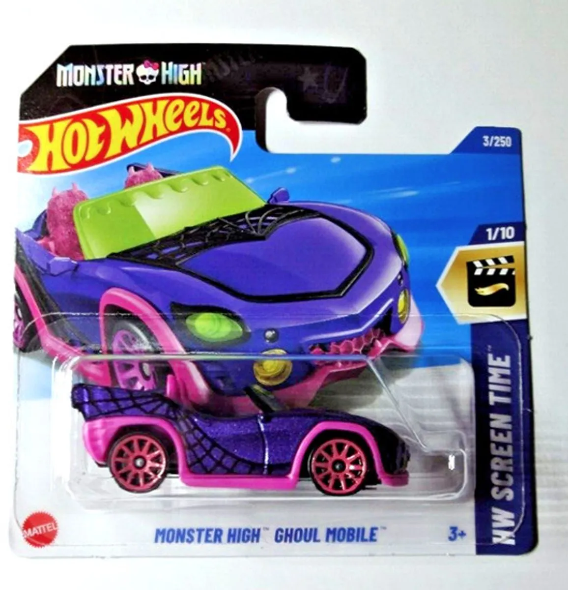 Hot Wheels Monster High Ghoul Mobile 1:64