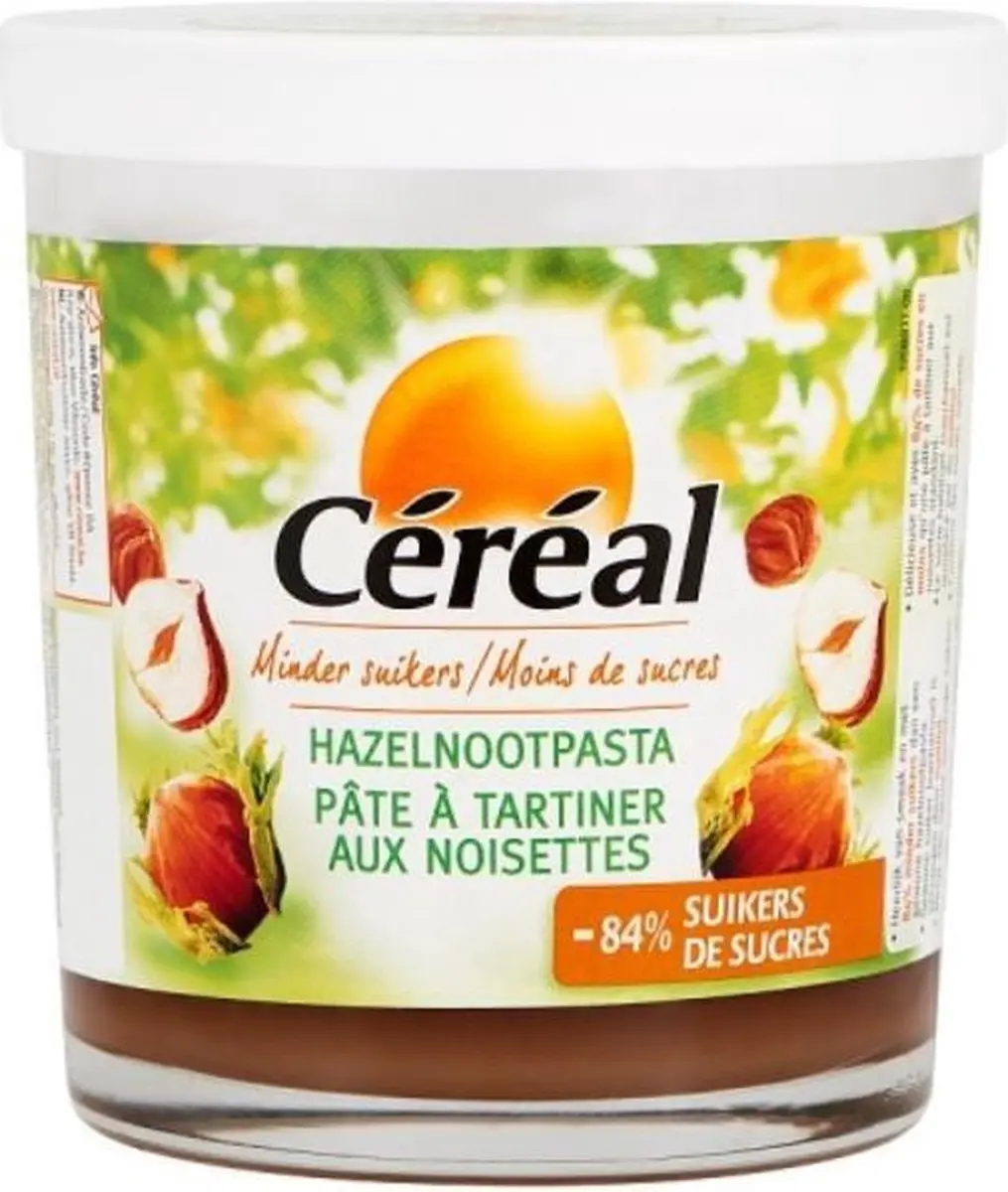 Cereal Hazelnootpasta 200g - afbeelding 3 van 4