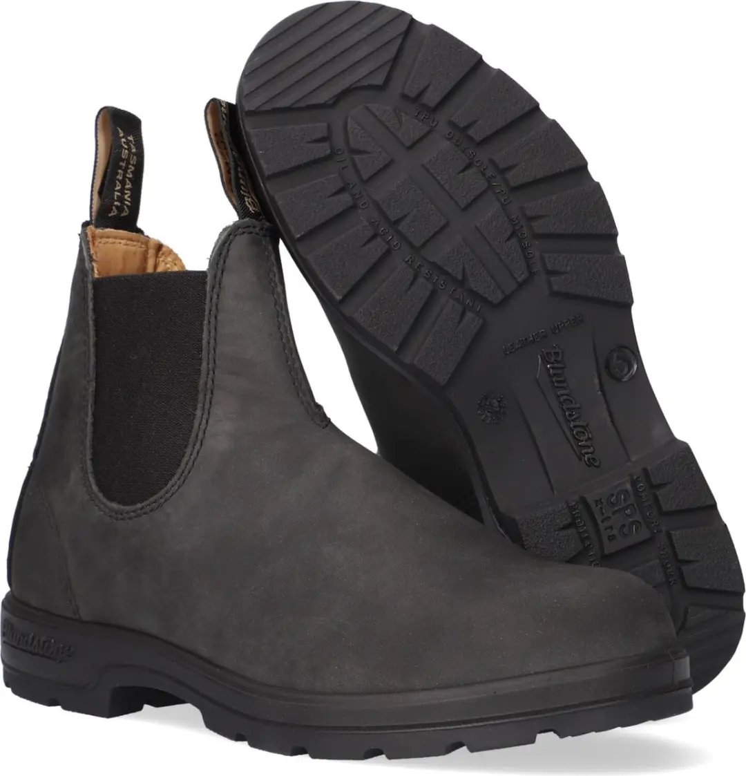 Blundstone 587 Classic Boots - Rustic Black - afbeelding 3 van 6