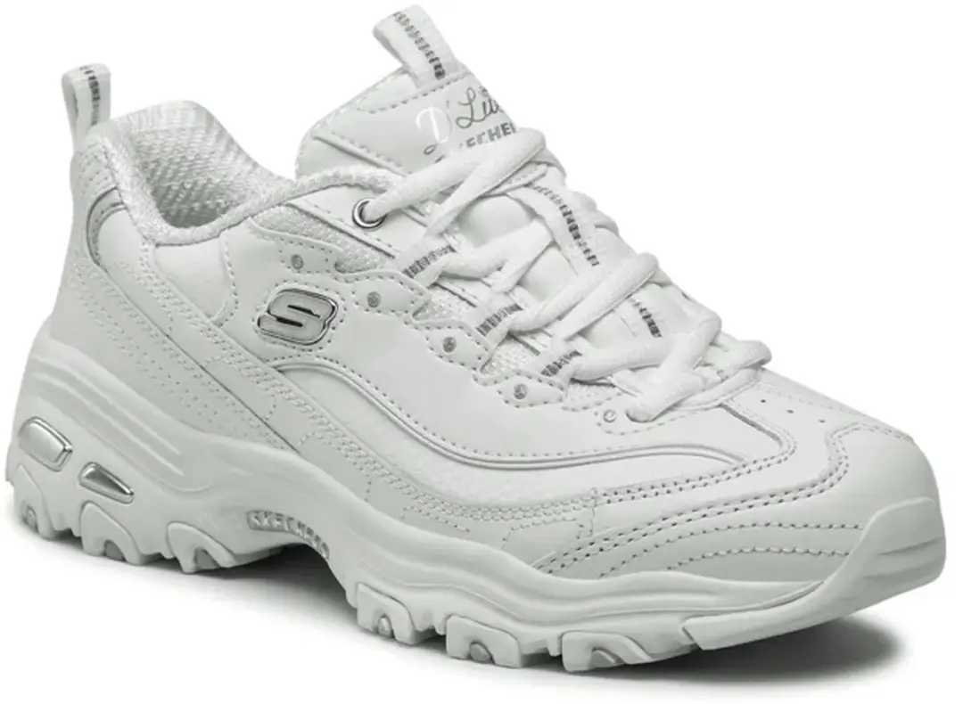 Skechers D’Lites Fresh Start 11931-WSL Sneakers - Wit - 37,5 - afbeelding 2 van 6