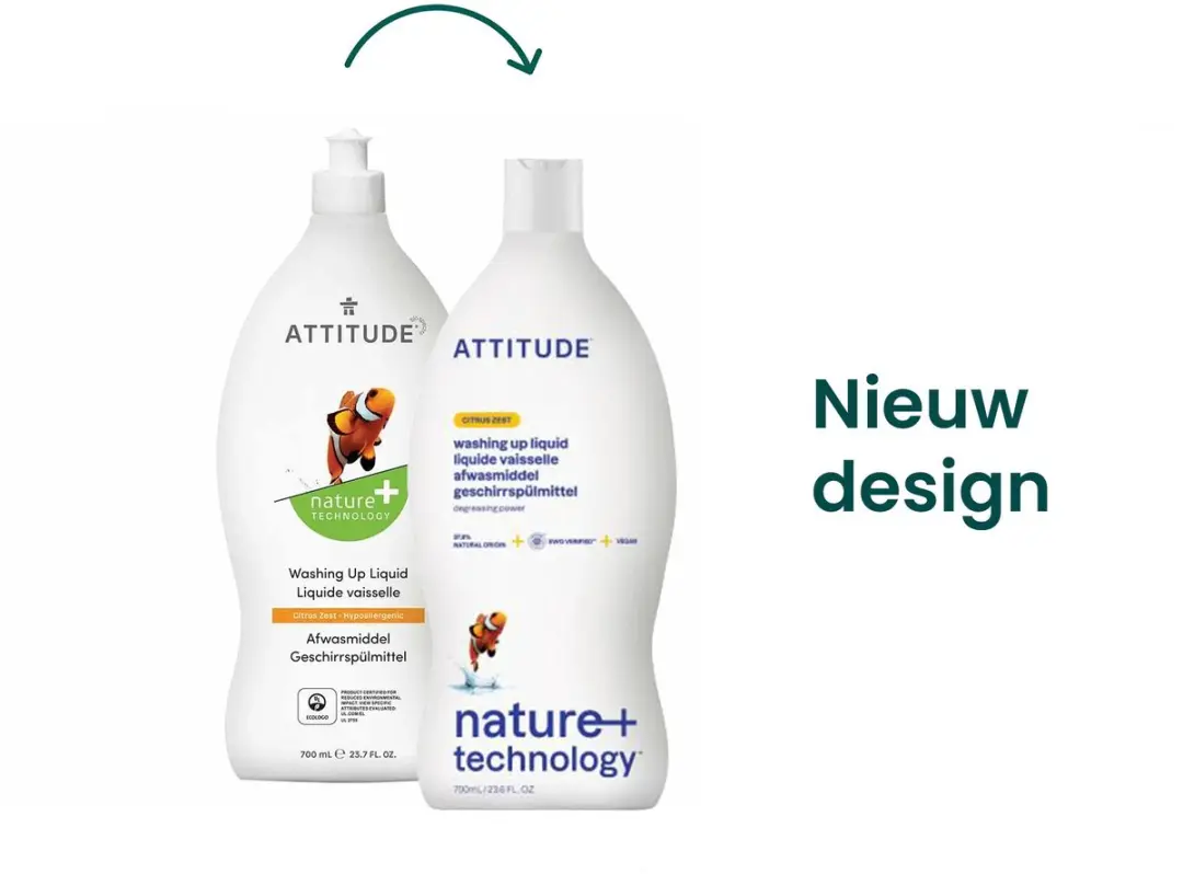Attitude Afwasmiddel Zest 0.70L